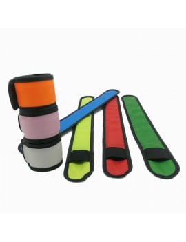 LED light-up slap bracelet