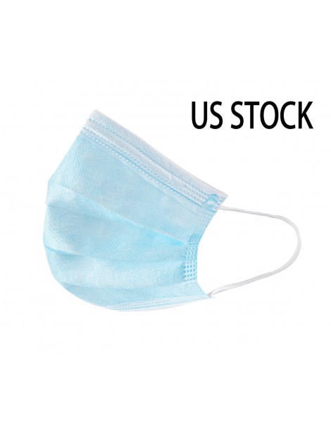 3-Ply Disposable Face mask with Ear Loops stock in US