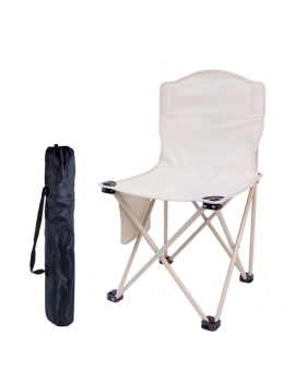 Foldable camping chair with carrying bag