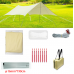 420D Waterproof Sail Outdoor Rectangle UV protection Sun Shade