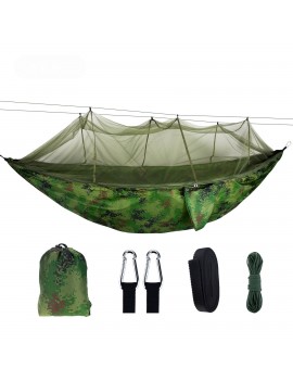 Outdoor portable camping mosquito net hammock