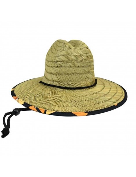 Large Brim Lifeguard Straw Hat