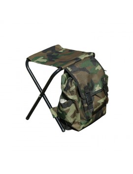 Outdoor Leisure Portable Multifunctional Folding Fishing Chair Climbing Backpack Chair Mountaineering Chair Bag 