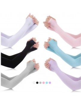 Ice Silk UV Protection Cooling Arm Sleeves