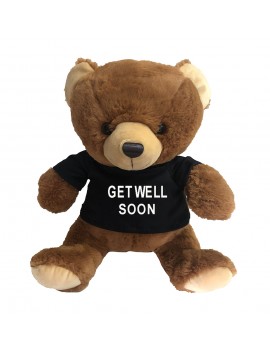 12" Large Teddy Bear with t shirt/Jersey