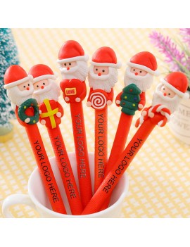 Christmas Ball-point Pen Christmas Promotional Free Gift