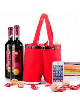 Christmas Wine bag gift Candy bag